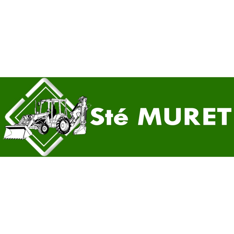 Logo retouché de la société MURET, entreprise de BTP en Dordogne, avant retouche pour impression sur maillot de rugby